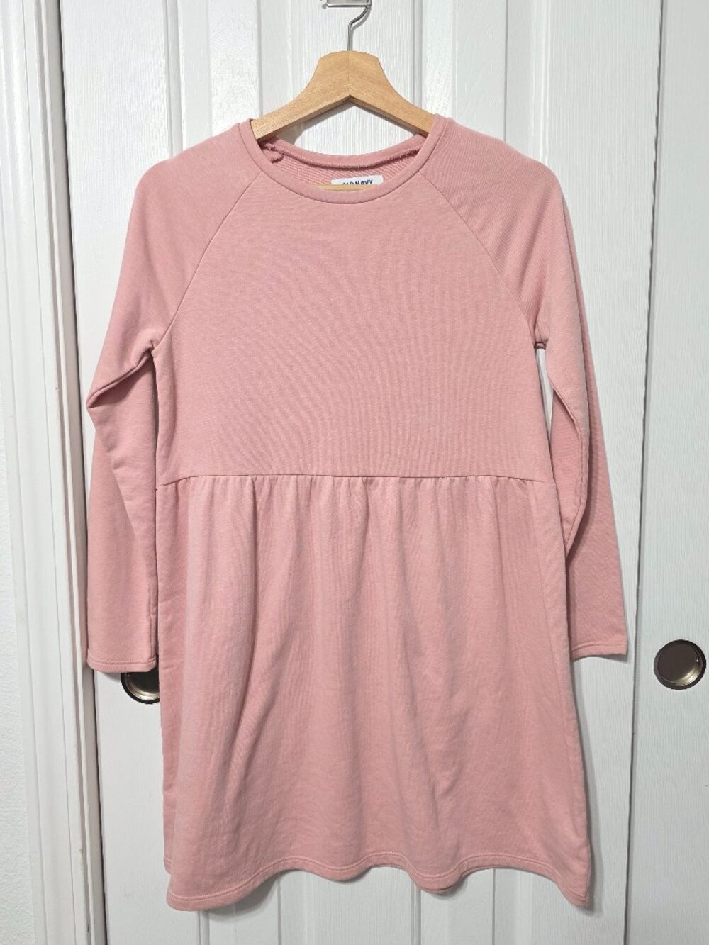 Pink Old Navy Sweatshirt Dress, Girls XL 14/16